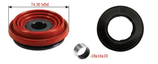 CALIPER DUST RUBBER SET