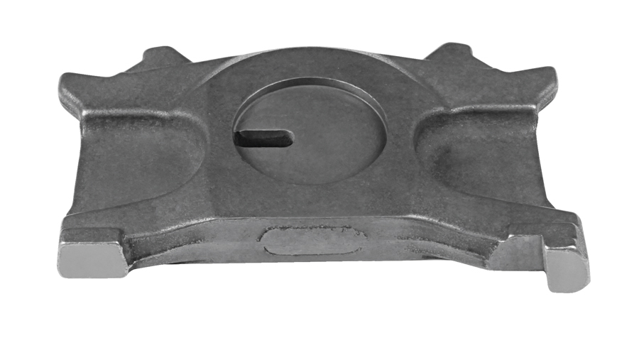 CALIPER BRAKE LINING PLATE (W/GROOVE) -R