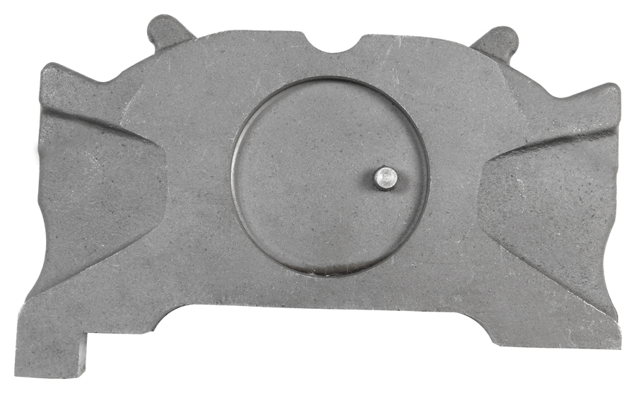 CALIPER BRAKE LINING PLATE (W/PIN) -L