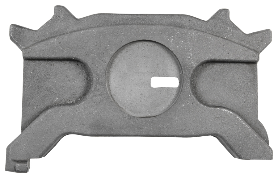 CALIPER BRAKE LINING PLATE (W/GROOVE) -L