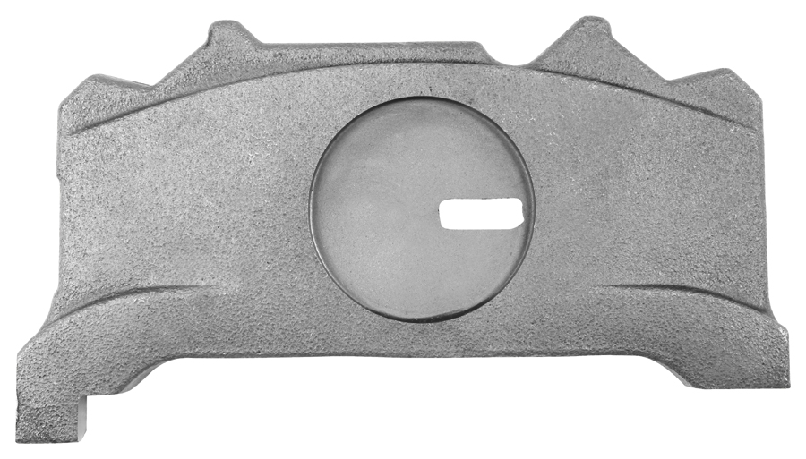 CALIPER BRAKE LINING PLATE (W/GROOVE) -L