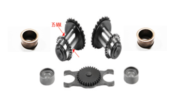 GEAR SET - R (W/BUSH)