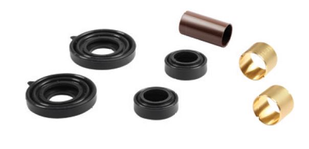 CALIPER DUST RUBBER & BUSH SET