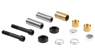 CALIPER DUST RUBBER & PIN SET