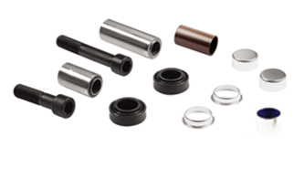 CALIPER DUST RUBBER AND PIN SET