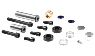 CALIPER DUST RUBBER & PIN SET