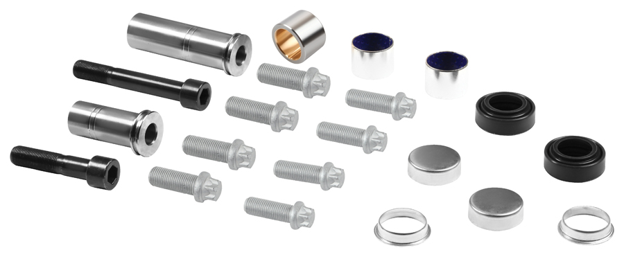 CALIPER DUST RUBBER & PIN SET