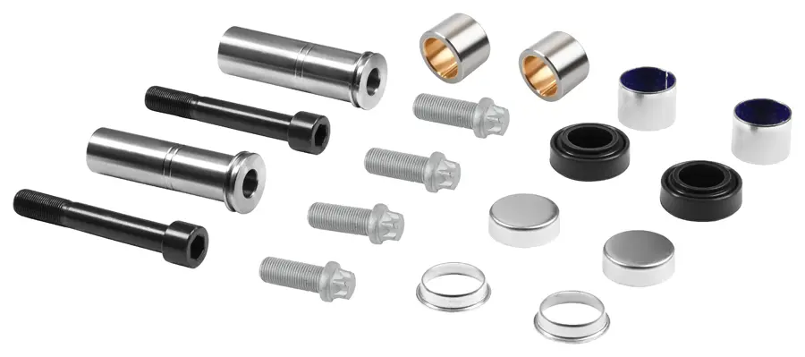 CALIPER DUST RUBBER AND PIN SET