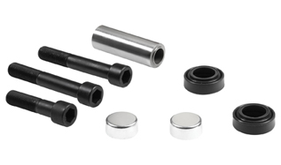 CALIPER DUST RUBBER & PIN SET