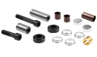 CALIPER DUST RUBBER AND PIN SET