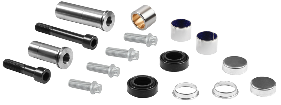 CALIPER DUST RUBBER AND PIN SET