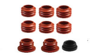 CALIPER PIN DUST RUBBER SET
