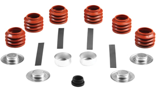 DUST RUBBER AND CAP SET