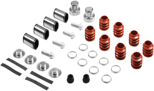 CALIPER DUST RUBBER AND PIN SET