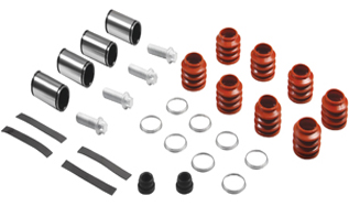 CALIPER DUST RUBBER & PIN SET