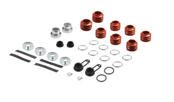 CALIPER DUST RUBBER AND CAP SET