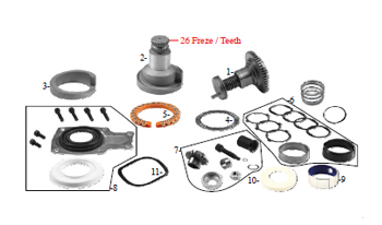 CALIPER KIT FRONT -R-
